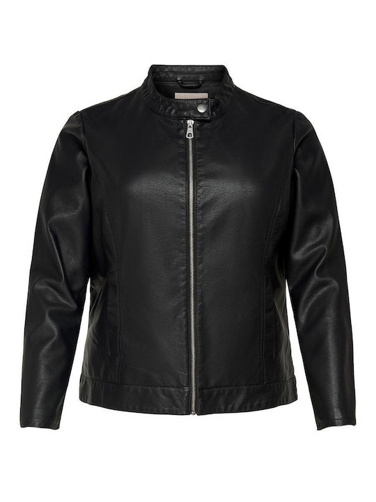 Damen Bikerjacke Schwarz