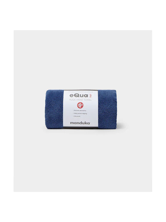 Manduka Πετσέτα Χειρός Διπλή Πλεκτή Μικροΐνα Equa Hot Hand Yoga Towel Moon Διαστάσεις 41cm X 67cm Βάρος 200γρ