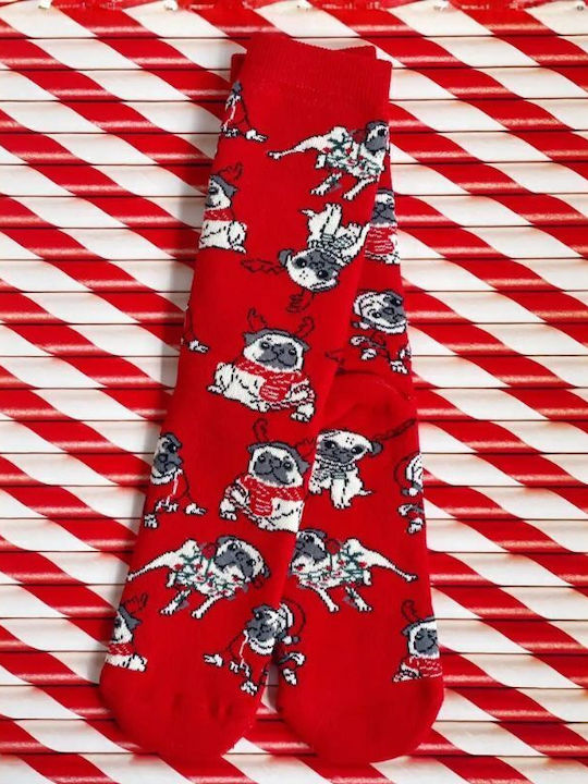 Ipatios Damen Weihnachtssocken Red 1Pack Ipatios Damen Weihnachtssocken Red 1Pack
