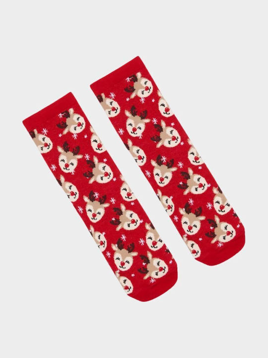Ipatios Damen Weihnachtssocken Red 1Pack Ipatios Damen Weihnachtssocken Red 1Pack