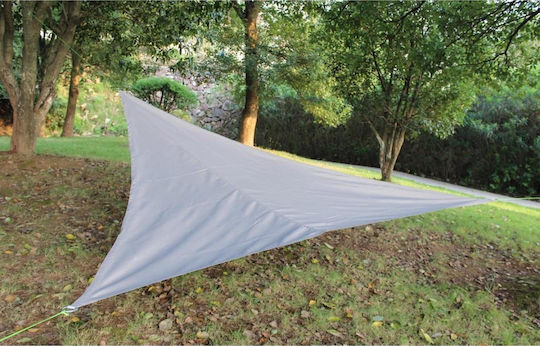 Saska Garden Triunghi Plasă / Material de Umbrire Gri 3x4m