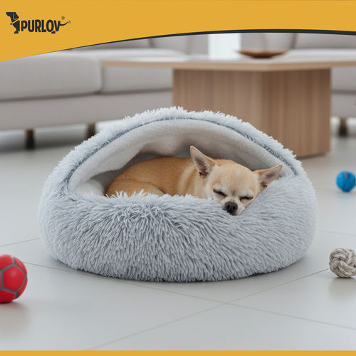 Purlov Bed Cat Gray
