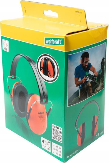Wolfcraft Compact Ωτοασπίδες με Στέκα