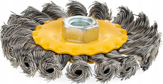 Smart Wire Brush Braided Disc 100mm Flat Type Smart