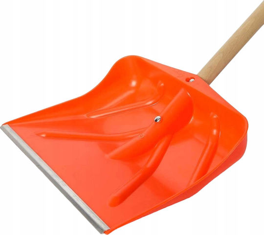 Geko Schneeschaufel mit Plastikgriff 45cm