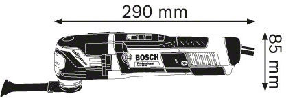 Bosch GOP 55-36 Professional Electric Oscillating Multi Tool 0601231101