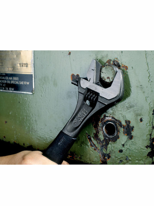 Bahco French Wrench with Adjustable Opening 33mm and Anti-Slip Handle 257mm