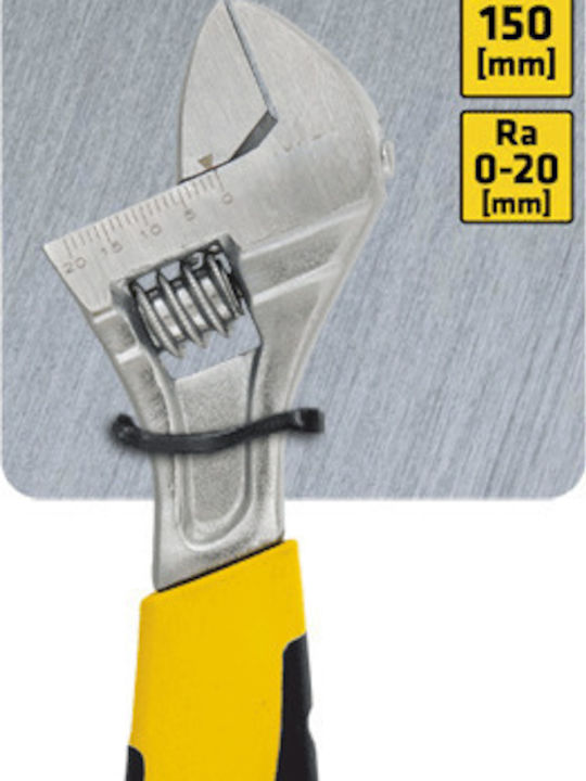 Topex French Wrench with Adjustable Opening 35mm and Anti-Slip Handle 300mm