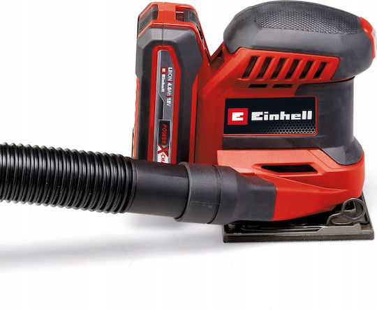 Einhell TE-OS 18/113 3X Li Παλμικό Τριβείο 18V Solo με Σύστημα Αναρρόφησης