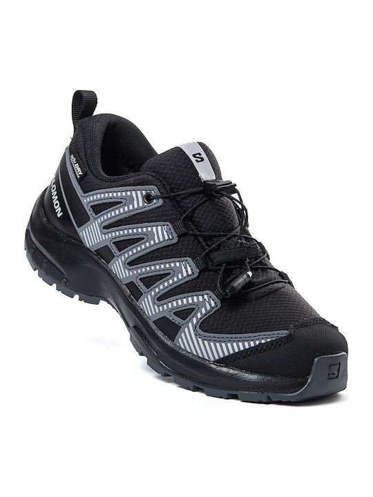 Kids Hiking Shoes Xa Pro V8 Waterproof Black