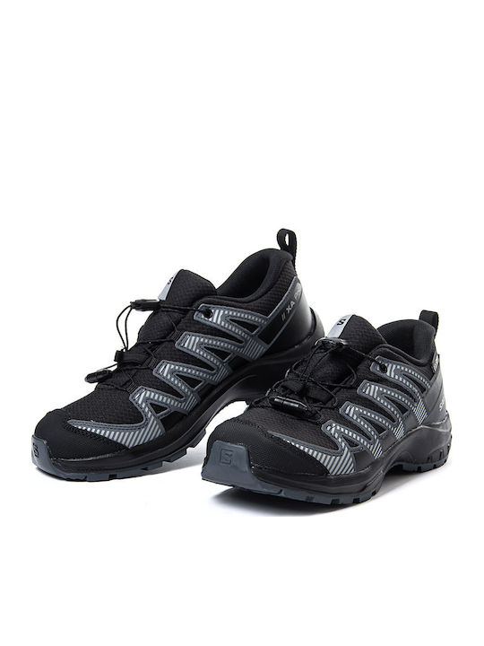 Kids Hiking Shoes Xa Pro V8 Waterproof Black