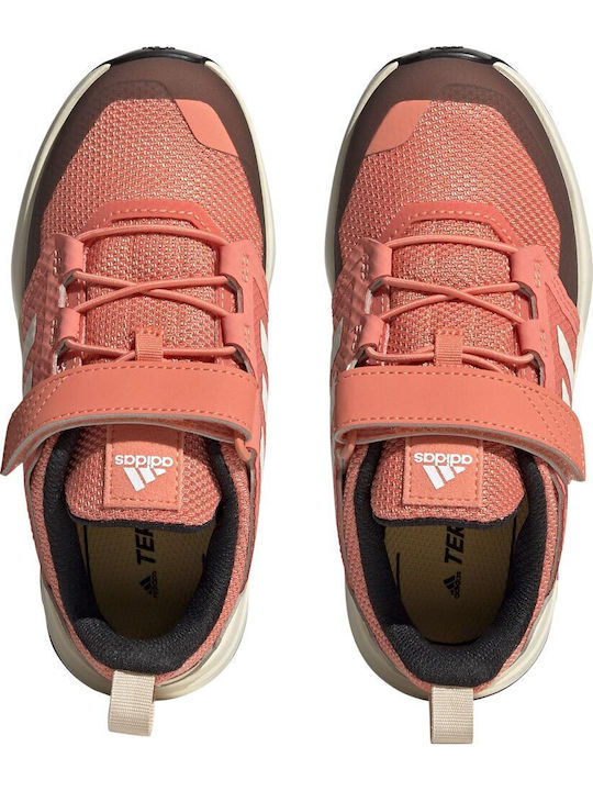 Kids Waterproof Hiking Shoes Terrex Trailmaker Coral Fusion / Wonder White / Solar Gold