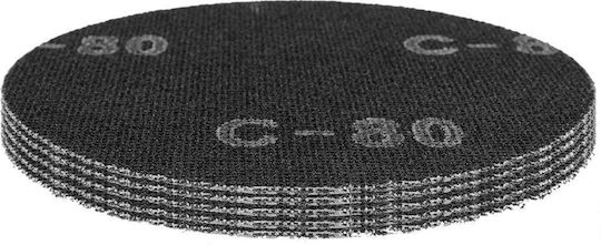 Graphite Γυαλόχαρτο K80 Σετ 5τμχ