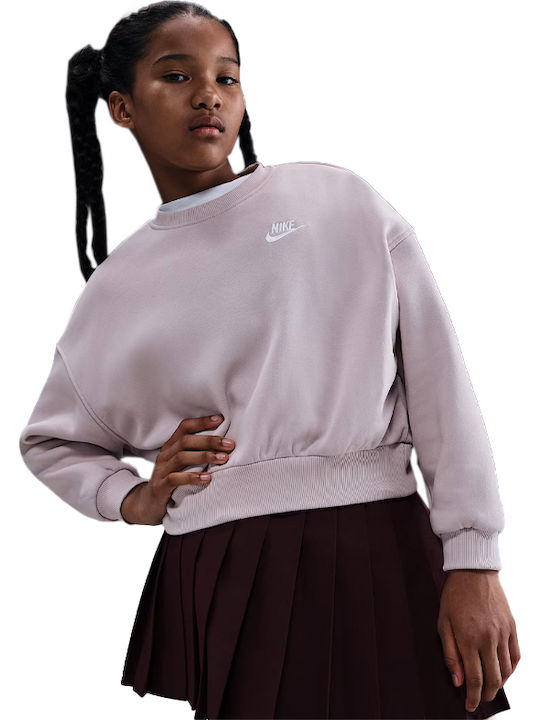 Fleece Παιδικό Φούτερ Platinum Violet NSW
