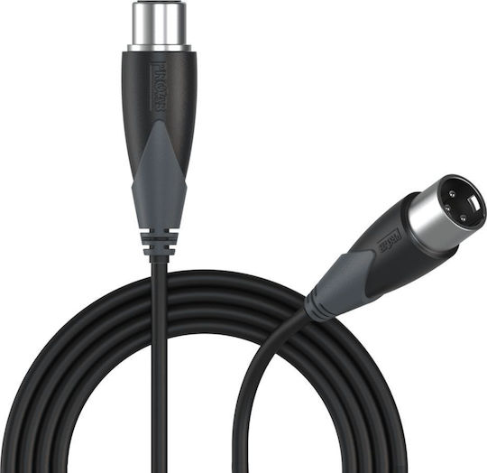 Procab Cable XLR male - XLR female 1.5m (CLA901/1.5)