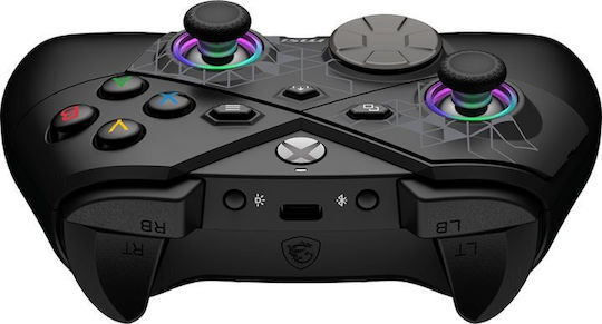 MSI Force Pro Wireless Gamepad για PC / Xbox One / Xbox Series Μαύρο