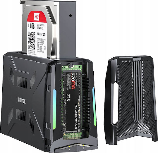 Unitek Docking Station for Hard Drives SATA/PCIe 2.5" / 3.5" with Connection USB-C (2007364)