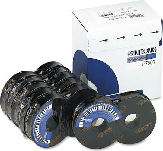Printronix Compatible Ribbon Ink Cartridge for Printronix P7220 /7000 Schwarz 6Stück (179499-001)