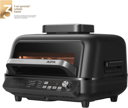 Mova Ηλεκτρικό Grill 1750W Μαύρο