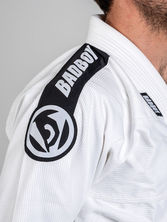 Bad Boy Ανδρική Στολή Brazilian Jiu Jitsu Λευκή