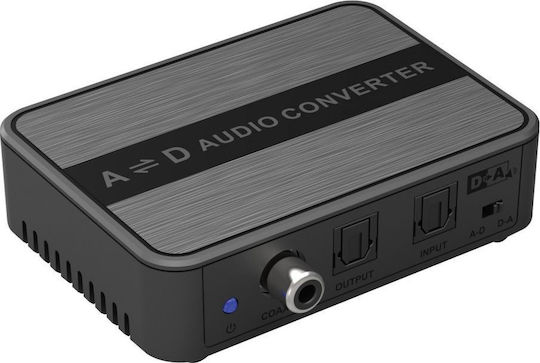 Techly Techly Διπλής Κατεύθυνσης Μετατροπέας Dac Ψηφιακό Αναλογικό Ψηφιακό