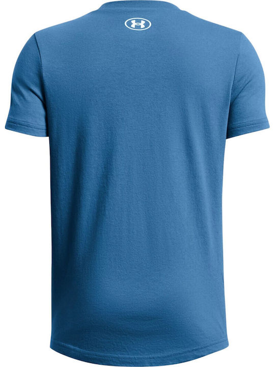 Kids' T-shirt Blue Sportstyle Logo