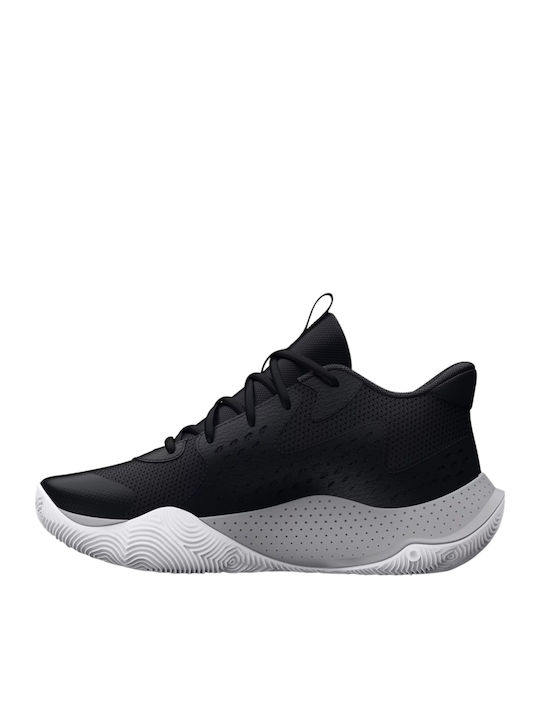 Gs Jet '23 Kids Sports Shoes Basketball with Laces Black