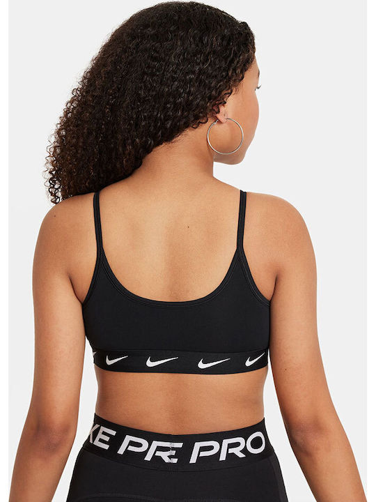 Nike One Παιδικό Μπουστάκι Dri-Fit Μαύρο