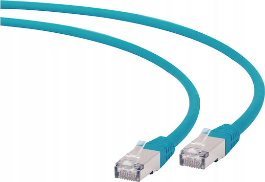 Gembird S/FTP Cat.6a (Gigabit) Καλώδιο Δικτύου Ethernet 15m Πράσινο