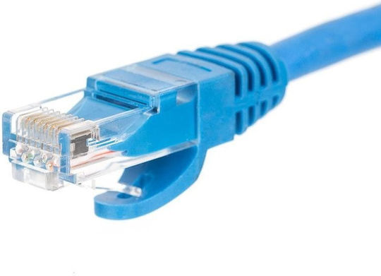 Netrack U/UTP Cat.5e Кабел за Ethernet мрежа 0.25м Син 1бр