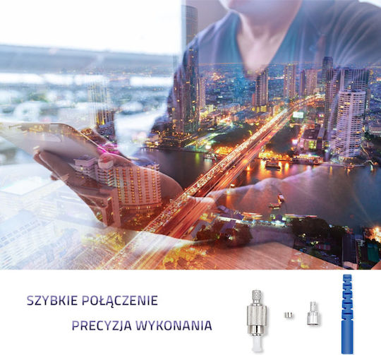 Qoltec Qoltec Оптичен конектор Fc Apc Singlemode 2.0 мм комплект за монтаж 200 бр 13941415 5901878544434
