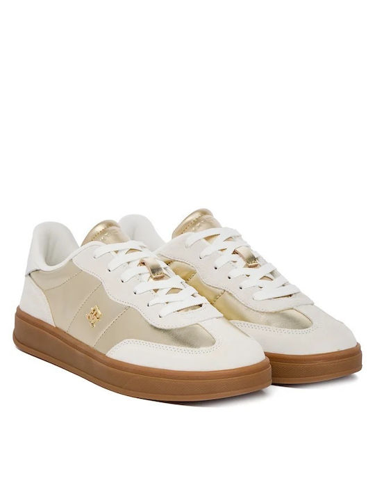 Tommy Hilfiger Metallic Sneakers Χρυσά