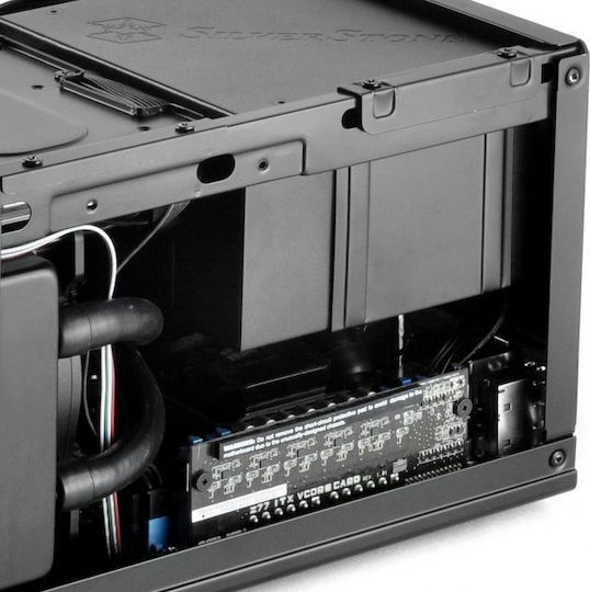 Silverstone Sugo SG13B-Q Cube Κουτί Υπολογιστή Μαύρο