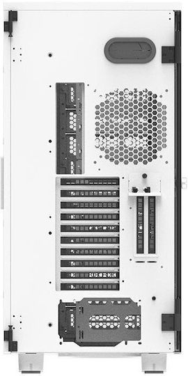 Thermaltake AX700 TG Gaming Full Tower Computer Case with Side Window Snow