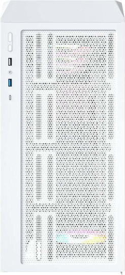 Montech X5 Gaming Midi Tower Κουτί Υπολογιστή με Πλαϊνό Παράθυρο Λευκό