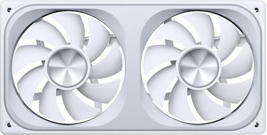 Jonsbo ZA-240W Case Fan 120mm with ARGB Lighting and Connection 3-Pin / 4-Pin PWM 1pcs White