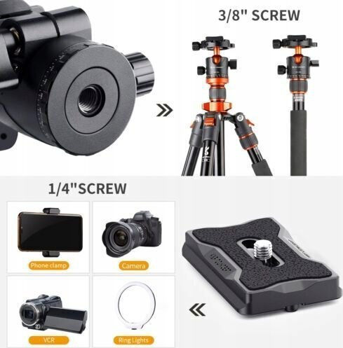 K&F Concept Head Placă de eliberare rapidă