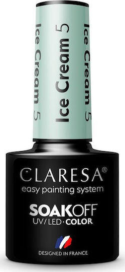 Claresa Ice Cream 5 Полутраен Лак За Нокти 05 5мл