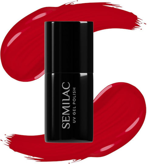 Semilac Halb-permanenter Nagellack Old Red A712 7ml 1Stück