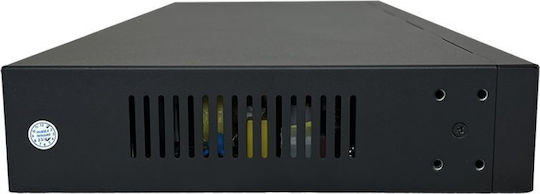 Avizio Power AV-SM24GP2F Gestionat L2 PoE+ Switch cu 24 Porturi Gigabit (1Gbps) Ethernet și 2 Porturi SFP