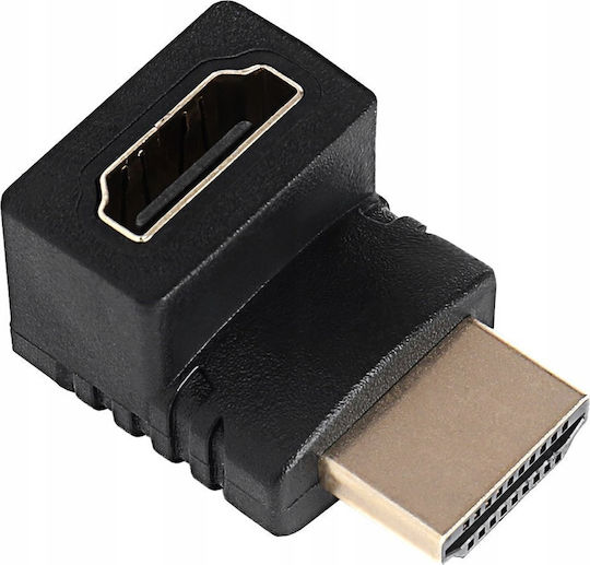 Адаптер USB Akyga Akyga Адаптер 90 градуса Ak-ad-70 HDMI M HDMI F под ъгъл