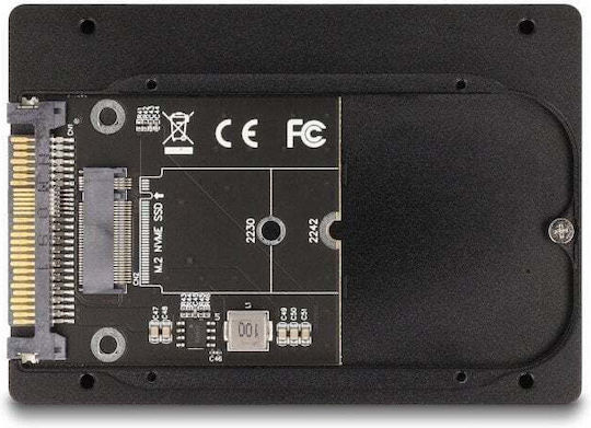 DeLock Θήκη για Σκληρό Δίσκο M.2 SATA III NVME με σύνδεση U.2