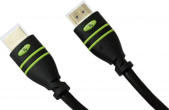 Techly HDMI 1.4 High Speed 1080p 120Hz Cable HDMI Male - HDMI Male 3m Black