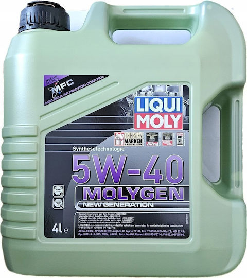 Liqui Moly Molygen New Generation Λάδι Αυτοκινήτου 5W-40 4lt