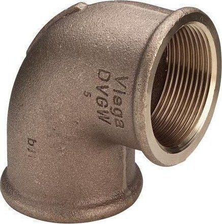 Viega – Γωνιακό Σπείρωμα 90° 3/8″ X 3/8″ Θηλυκό