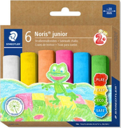 Staedtler Noris Junior Jumbo Chalks 6 Pieces