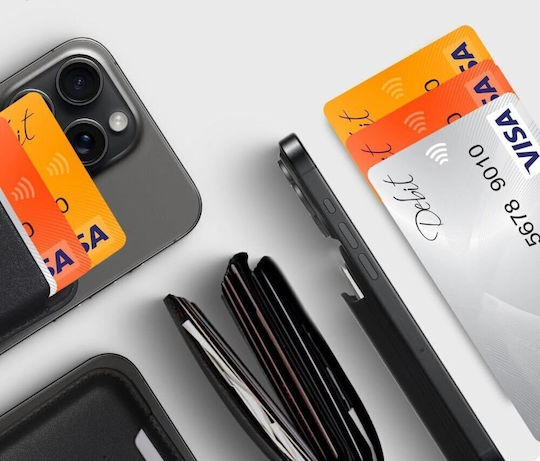 Tech-Protect MagSafe Card Case Magwallet in Orange color