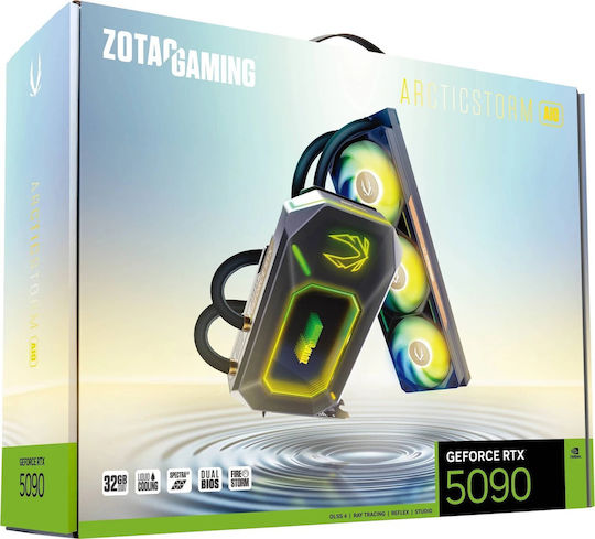 Zotac GeForce RTX 5090 32GB GDDR7 Arcticstorm AIO Graphics Card