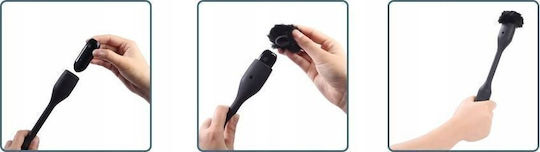 Ledgo 318C Wireless Microfon Πέτου, Clip On pentru Vocale + Mâner