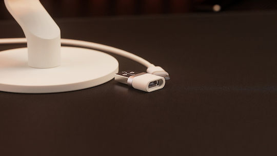 Krux Pin Μικρόφωνο με USB Type-C Επιτραπέζιο σε Λευκό Χρώμα